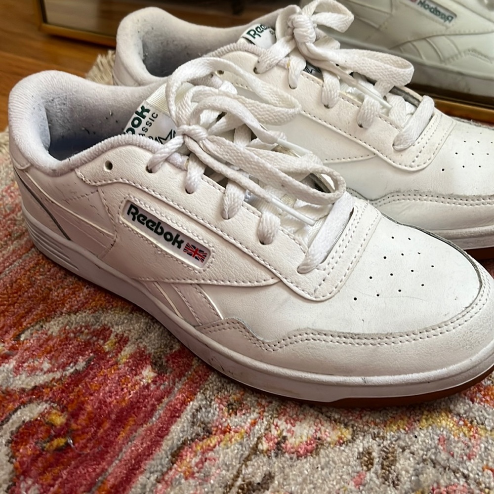 White reeboks